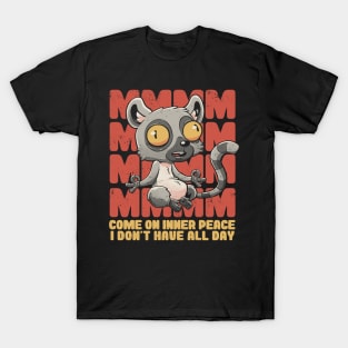 Inner Peace - Cute Funny Animal Gift T-Shirt